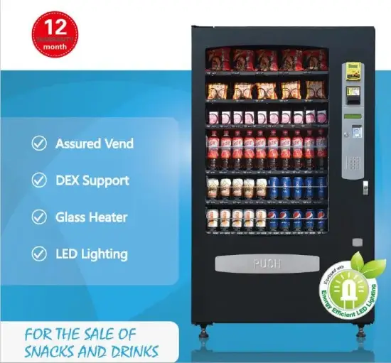 Thiết bị bán hàng tự động phù hợp cho món ăn nhẹ và đồ uống hình ảnh 1-description