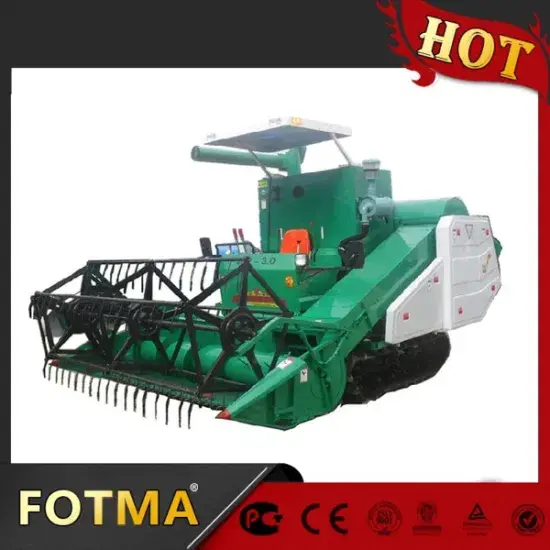Máy gặt đập liên hợp mới 4LZL-3.0 với tính năng theo dõi đầy đủ cho lúa gạo và lúa mì hình ảnh 1-description