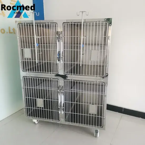 Lồng oxy thép không gỉ cho bệnh viện thú y và nuôi chim, mèo, chó với cột truyền IV - Sản phẩm chất lượng từ Trung Quốc hình ảnh 1-description