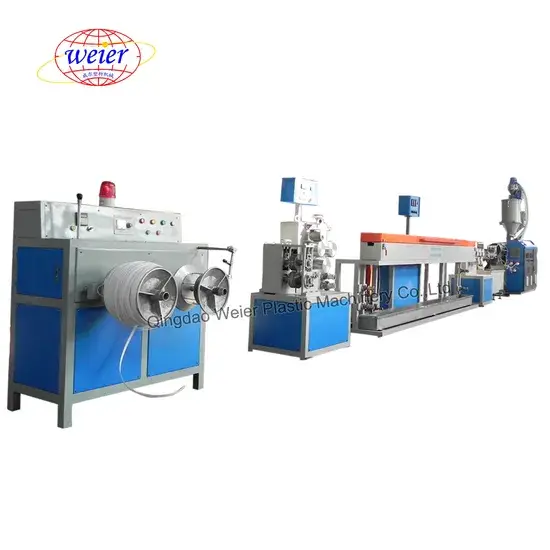Máy sản xuất dây đai PP chất lượng cao với đáp ứng nhu cầu sản xuất hình ảnh 1-description