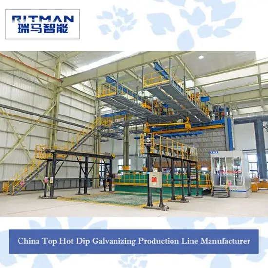 Dây chuyền sản xuất mạ kẽm nhúng nóng: Giải pháp phổ biến cho kết cấu thép công nghiệp hình ảnh 1-description