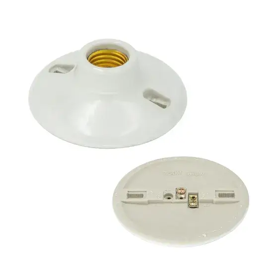 Đế đèn sứ E27 chất lượng cao dành cho thị trường Indonesia và Philippines hình ảnh 1-description