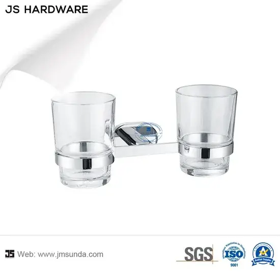 Đế cốc đánh răng chrome sáng bóng cho không gian phòng tắm hình ảnh 1-description