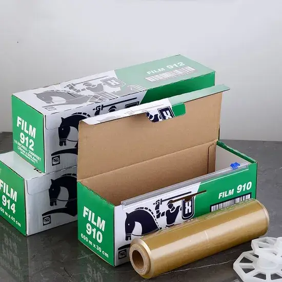 Băng dính nhựa tự dính cắt bằng tay, hộp màu và màng bọc PVC - Sản phẩm bao bì carton từ 100m đến 5000m hình ảnh 1-description