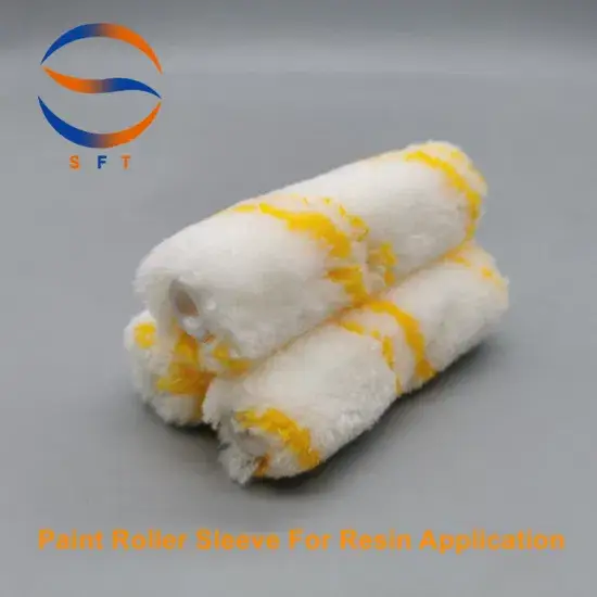 Ống lăn sơn bông 4'' dùng cho việc áp dụng nhựa resin hình ảnh 1-description