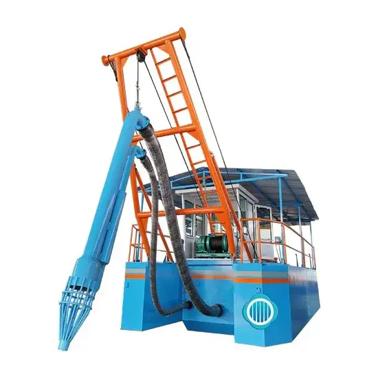 Thiết bị máy hút cát biển nhỏ gọn dành cho dự án khai thác cát hình ảnh 1-description