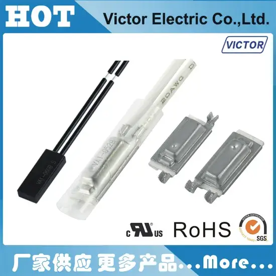 Bo mạch Creep Fuse Bimetal - Thiết bị bảo vệ nhiệt độ hành động hình ảnh 1-description