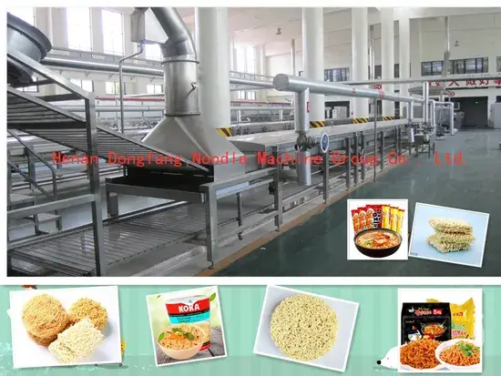 Dây chuyền sản xuất mì ăn liền uy tín từ nhà sản xuất chuyên nghiệp ở Trung Quốc hình ảnh 1-description