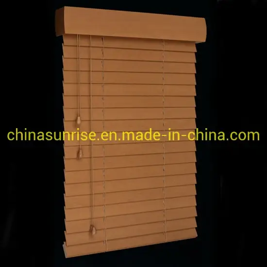 Rèm gỗ cổ điển tạo điểm nhấn cho cửa sổ hình ảnh 1-description