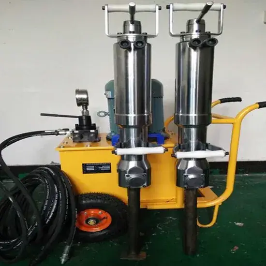 Thiết bị chêm tách đá rộng, máy tách đá bằng chêm chuyên nghiệp hình ảnh 1-description