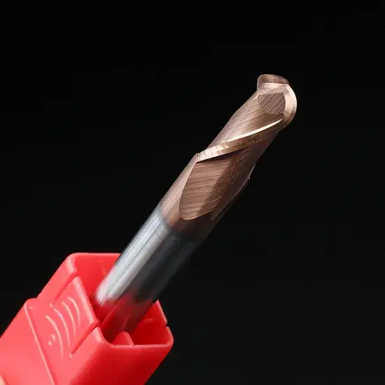Dụng cụ phay đầu bi Flutes 1/8 Inch 3/8 - Mũi khoan đầu bi với cán carbide chất lượng cao hình ảnh 1-description