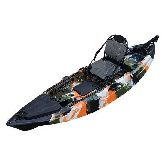 Ghế ngồi thuận tiện cho việc câu cá trên thuyền kayak với khung chắc chắn từ nhôm hình ảnh 1-description