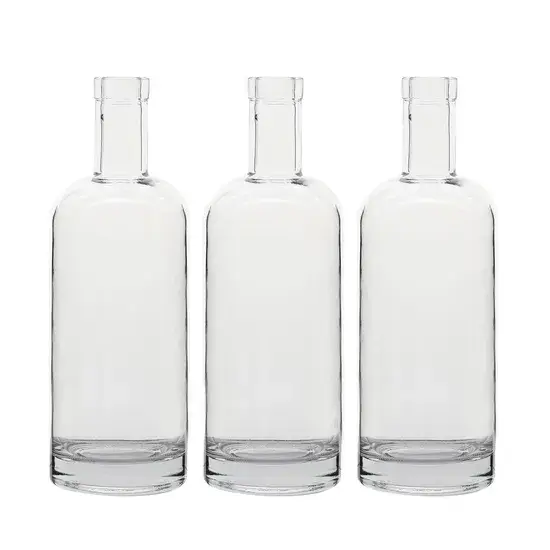 Bình rượu cao cấp 750ml không chứa chất lỏng - Lựa chọn tốt cho gin, rum và vodka hình ảnh 1-description