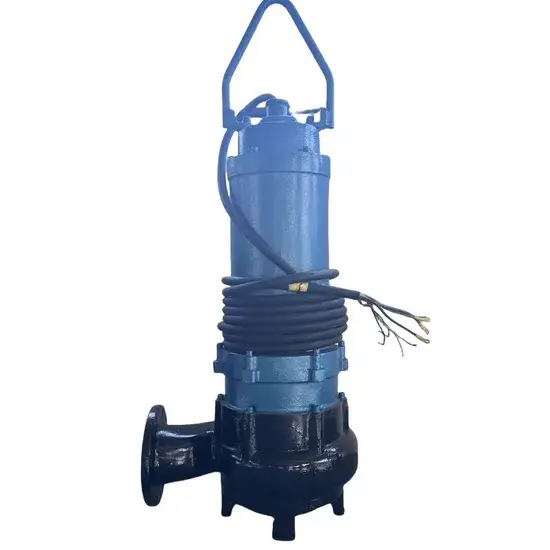 Bơm nước thải chìm Wq Series tự động ghép nối cho hệ thống xử lý nước hình ảnh 1-description