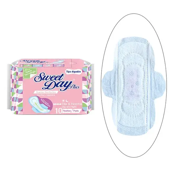 Vệ sinh hữu cơ chứa anion Toallas Sanitarias - Sản phẩm băng vệ sinh dày từ Quảng Châu hình ảnh 1-description