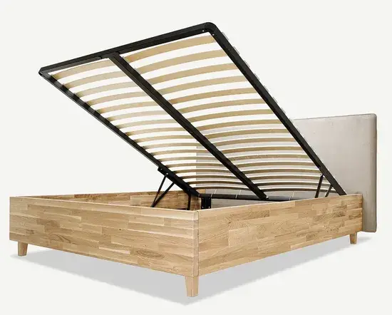 Giường hộp lưu trữ ván bạch dương và poplar - Giải pháp lưu trữ hiệu quả hình ảnh 1-description