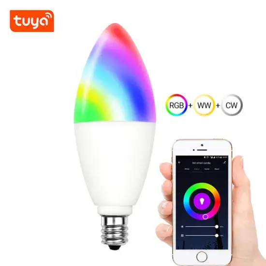 Bóng đèn WiFi 5W điều khiển bằng giọng nói Alexa - Giải pháp thông minh cho ngôi nhà của bạn hình ảnh 1-description