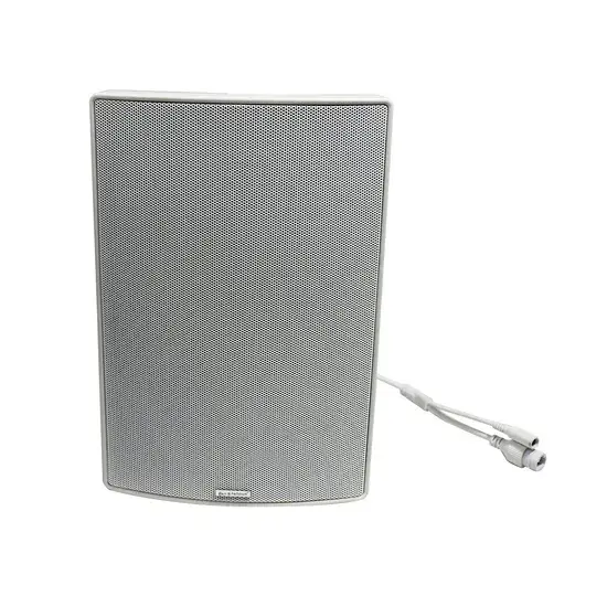 Loa mini gắn tường Dante Audio TCP SIP DSP 30W - Thiết kế chống nước, sử dụng nguồn cấp điện Poe hình ảnh 1-description