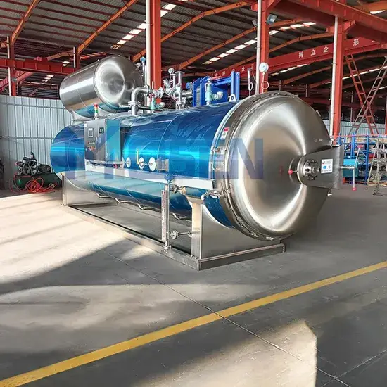 Máy tiệt trùng với công nghệ phun nước dành cho lọ thủy tinh hình ảnh 1-description