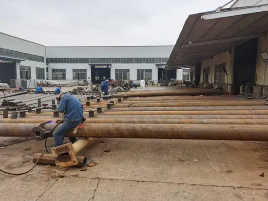 Cột đèn cao sáng với hai tay và công nghệ hồ quang tiên tiến hình ảnh 1-description