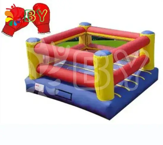 Vòng đấu boxing bơm hơi cho trẻ em - Trò chơi nhảy vui vẻ hình ảnh 1-description