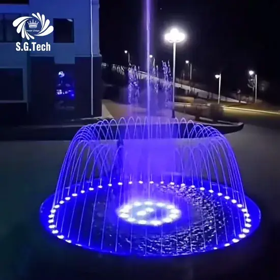 Đài phun nước nhỏ nhạc múa trong vườn - Sản phẩm của nhà máy nước Crown hình ảnh 1-description