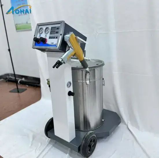 Thiết bị phủ sơn tĩnh điện - Giải pháp sơn phủ hiệu quả hình ảnh 1-description