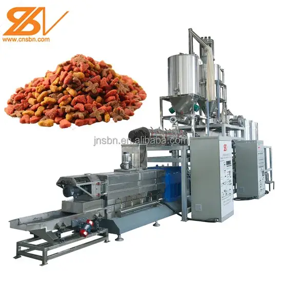 Máy chế biến thức ăn cho thú cưng với hiệu suất cao 2000kg/H và chất liệu thép không gỉ hình ảnh 1-description
