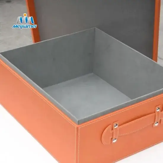 Hộp lưu trữ tùy chỉnh cho tủ quần áo MDF với nắp - Thiết kế trang trí và chất lượng bền vững hình ảnh 1-description
