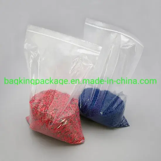 Túi zip tái sử dụng được làm từ chất liệu nhựa LDPE hình ảnh 1-description