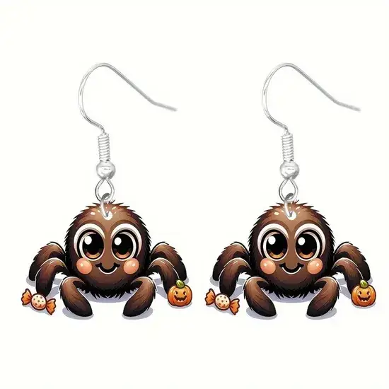 Bông tai mặt bí ngô Halloween: Sự lựa chọn độc đáo và quyến rũ cho mùa thu hình ảnh 1-description