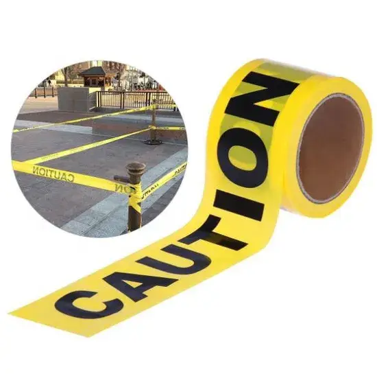 Băng cảnh báo PVC chất lượng cao màu đen và trắng - Giải pháp an toàn hiệu quả hình ảnh 1-description