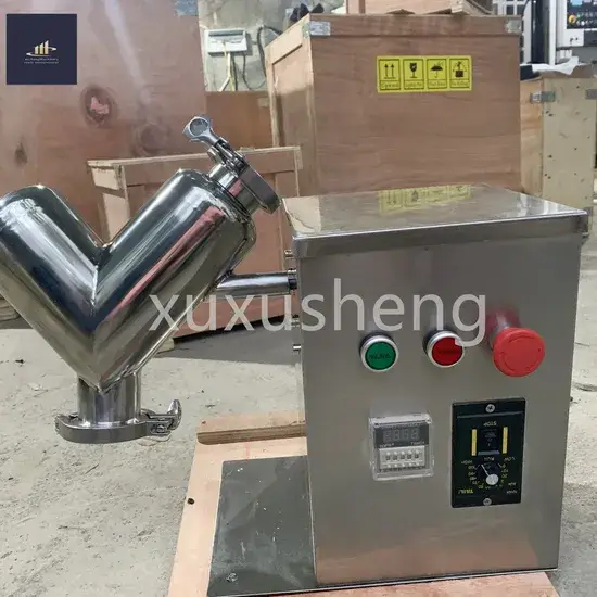 Máy trộn bột khô thí nghiệm loại V nhỏ Vh-2/Vh-5/Vh8/Vh-10/Vh-20 trong phòng thí nghiệm hình ảnh 1-description
