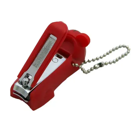 Kềm cắt móng tay hoạt hình dễ thương cho bé sơ sinh - quà Giáng Sinh có móc khóa hình ảnh 1-description