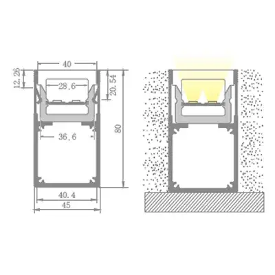 Đèn LED đất chống UV PMMA IP67, không có đường nối, chống nước hình ảnh 1-description