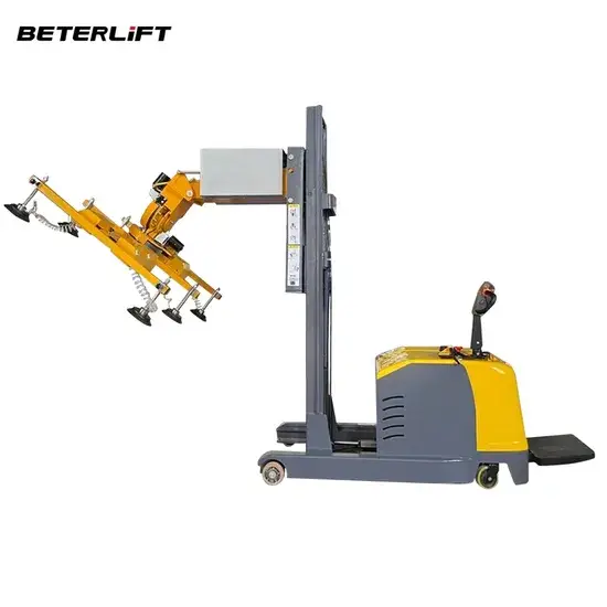 Robot nâng chân không kính CE: Thiết bị nâng chuyên dụng cho sản xuất và xử lý kính marble, chiều cao 1.6-2.5m hình ảnh 1-description
