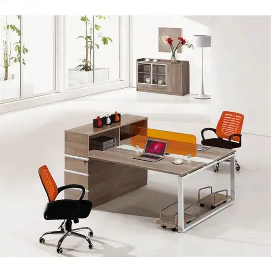Bàn làm việc mô-đun phổ biến, nội thất văn phòng chất lượng, bàn văn phòng sang trọng, bàn gỗ nội thất văn phòng cao cấp hình ảnh 1-description