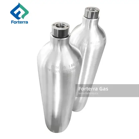 Bình oxy y tế chứa áp suất cao MD Me Ml6 M6 M22 M60 M90 DOT-3al 1.5L - Sự lựa chọn hàng đầu cho y tế hình ảnh 1-description