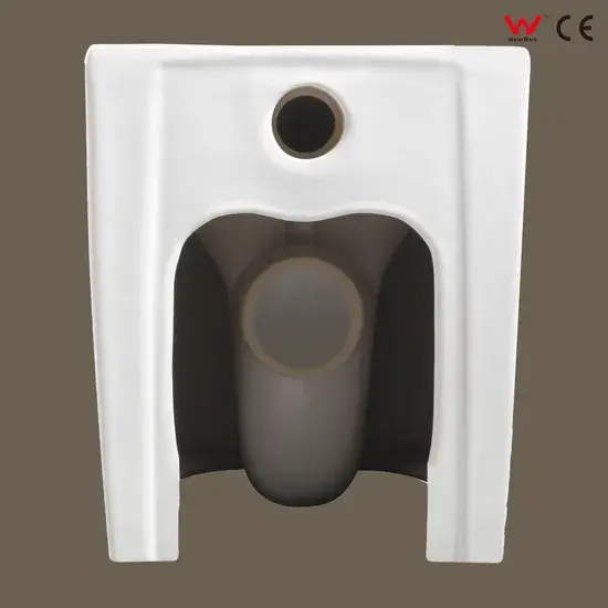Bồn cầu sàn không vành sứ CE Watermark cho phòng tắm - Lựa chọn thông minh hình ảnh 1-description