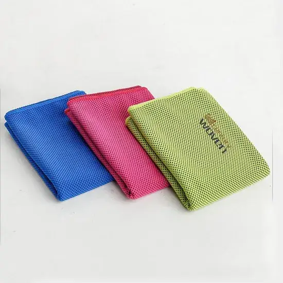 Khăn microfiber lạnh tùy chỉnh với nhiều lựa chọn màu sắc, phù hợp cho hoạt động thể thao và ngoại trời hình ảnh 1-description