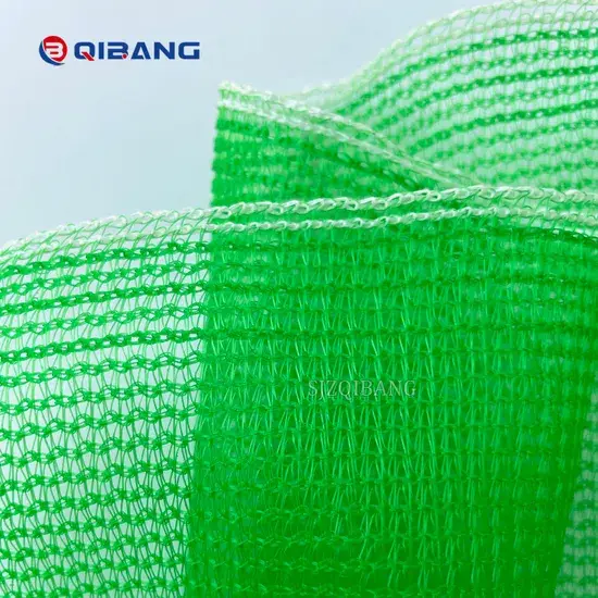 Mạng chắn an toàn xây dựng màu xanh nylon PE monofilament chống cháy và tia UV - sản phẩm phòng chống an toàn cho công trình xây dựng hình ảnh 1-description