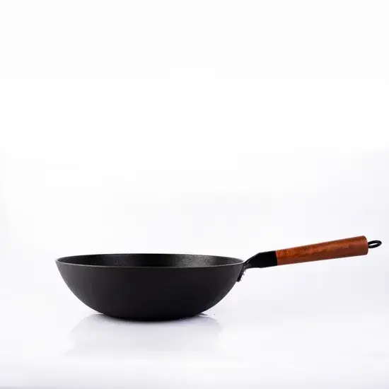Đặt mua bộ nồi chảo chống dính bằng gang số lượng lớn, sản xuất tại Trung Quốc, không bao gồm nắp nồi hình ảnh 1-description