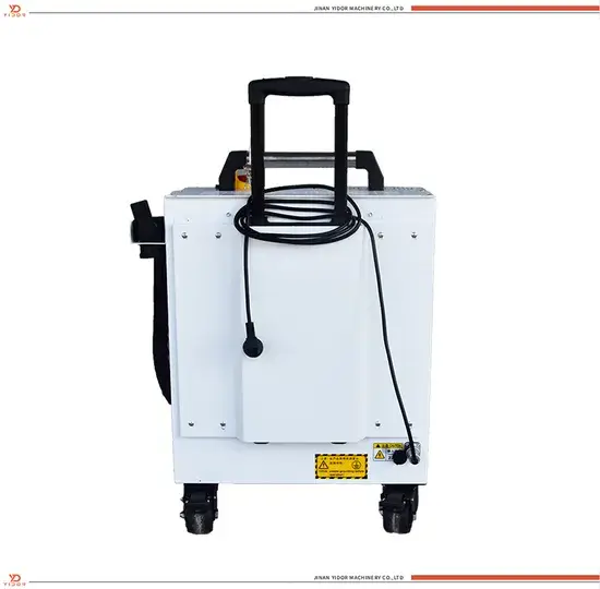 Máy làm sạch gỉ sét khuôn thép không gỉ bằng công nghệ laser sợi nhỏ hình ảnh 1-description