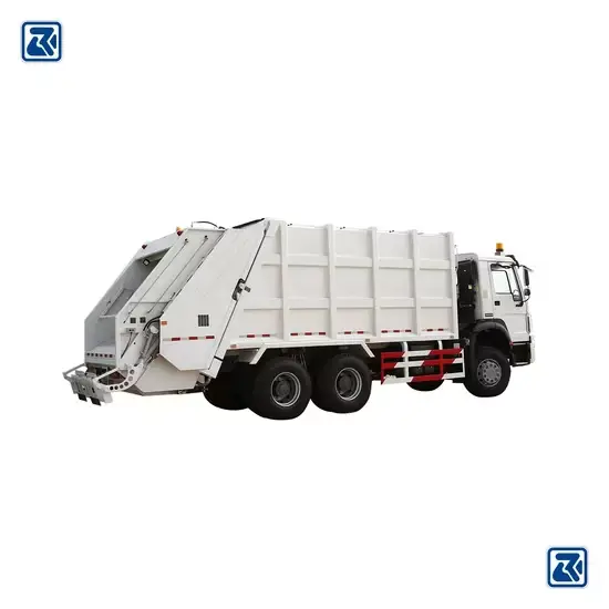 Xe ép rác hiệu Sinotruk - Giải pháp vận chuyển hiệu quả cho quá trình xử lý rác hình ảnh 1-description
