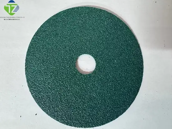 Grit Sợi Gốm Xanh Bốn Inch 80 - Lựa chọn hoàn hảo cho việc chà nhám và polisher hình ảnh 1-description