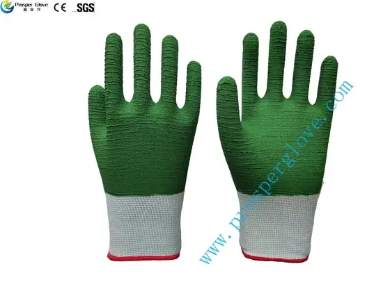 Găng tay làm việc an toàn bọc lớp latex toàn bộ từ chất liệu polyester chất lượng cao hình ảnh 1-description