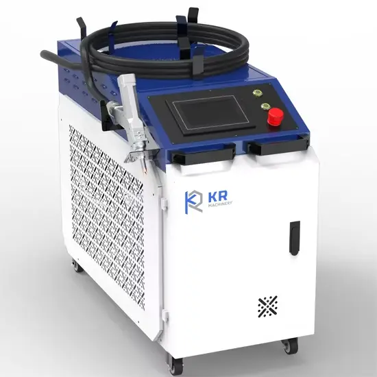 Máy hàn laser thâm nhập 1.5kw, 2kw, 3kw - tích hợp bộ cấp dây và nguồn laser tối đa từ Hanli, điều khiển bằng bộ điều khiển Qilin hình ảnh 1-description