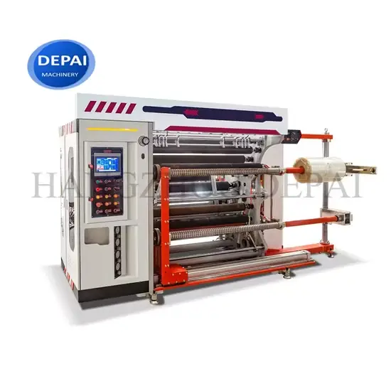 Máy cắt màng mới từ nhà cung cấp, thiết bị cắt cuộn màng chất lượng cao hình ảnh 1-description