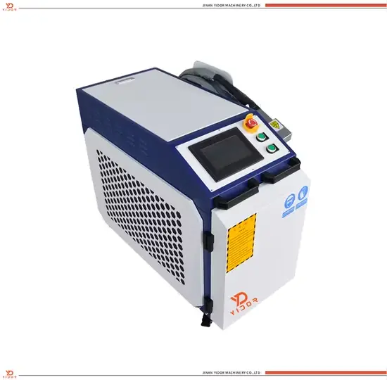 Máy làm sạch sơn gỉ bằng laser cầm tay hiệu quả 2000W đang được ưa chuộng hình ảnh 1-description