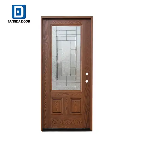 Cửa trước bên ngoài: Lựa chọn cổ điển với kính tốt nhất hình ảnh 1-description